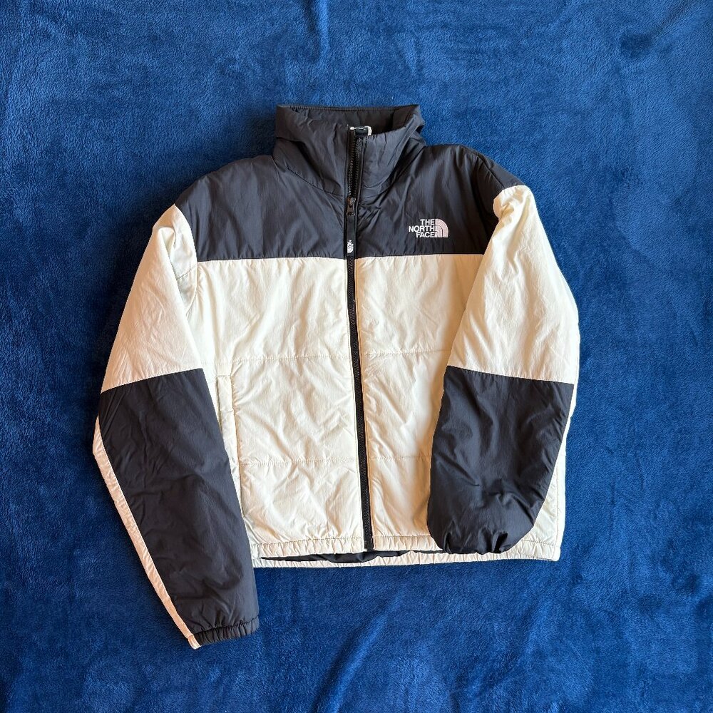 The North Face Lightweight Cream Puffer Jacket